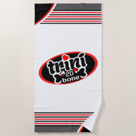 Trini to De Bone on (uw kleur) Strandlaken