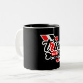 Trini Tot op het Bot Tweekleurige Koffiemok (Voorkant links)