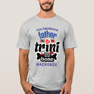 Trini tot op het bot Vader T-shirt