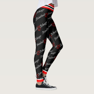 Trini / Trinidad & Tobago Patriottisch - Zwart Leggings
