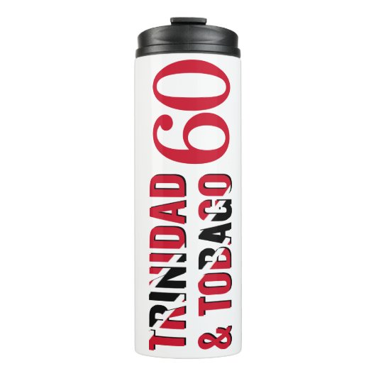 TRINIDAD 60e Jubileum monogram Thermosbeker (Voorkant)