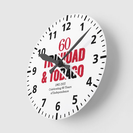 TRINIDAD 60e Jubileum Onafhankelijkheid Ronde Klok (Hoek)