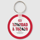 TRINIDAD 60e Jubileum Onafhankelijkheid Sleutelhanger (Voorkant)