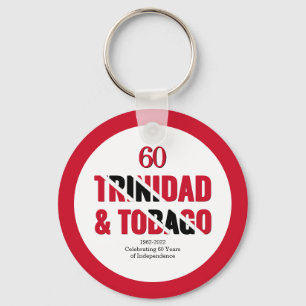 TRINIDAD 60e Jubileum Onafhankelijkheid Sleutelhanger