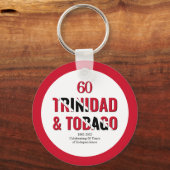 TRINIDAD 60e Jubileum Onafhankelijkheid Sleutelhanger (Voorkant)