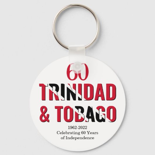 TRINIDAD 60e Jubileum Onafhankelijkheid Sleutelhanger (Voorkant)
