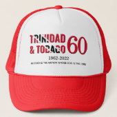 TRINIDAD 60e Jubileum Onafhankelijkheid Trucker Pet (Voorkant)
