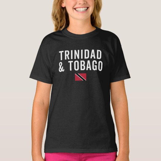 Trinidad and Tobago Flag Patriotic Flag T-shirt (Voorkant)