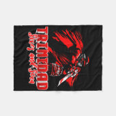 Trinidad And Togo Cricket T20 - Sixes And Soca Fleece Deken (Voorkant (Horizontaal))