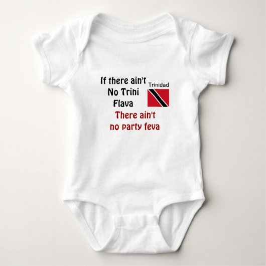 Trinidad baby T-shirt (Voorkant)