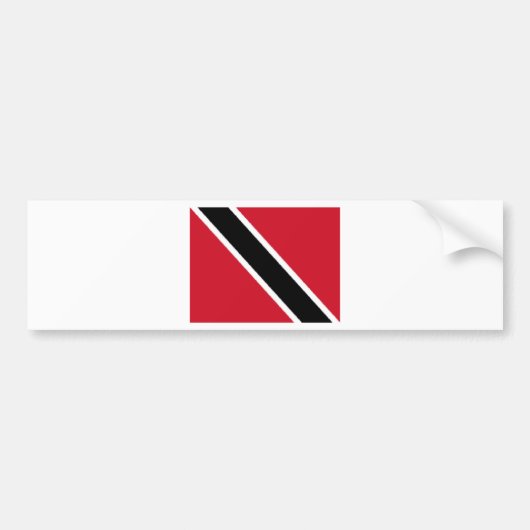 Trinidad Bumpersticker (Voorkant)