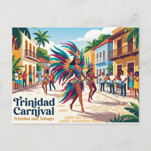 Trinidad Carnaval Trinidad en Tobago Briefkaart