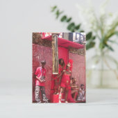 Trinidad Carnival 2006 Briefkaart (Staand voorkant)