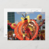 Trinidad Carnival Briefkaart (Voorkant / Achterkant)