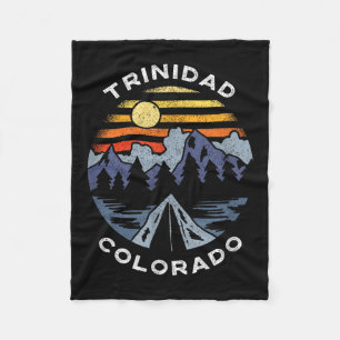 Trinidad Colorado Bergen Vakantie Camping Souve Fleece Deken