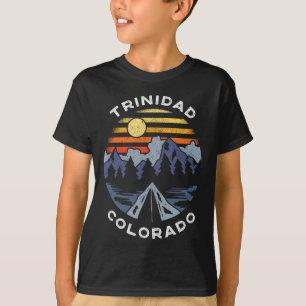 Trinidad Colorado Bergen Vakantie Camping Souve T-shirt