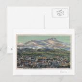 Trinidad, Colorado - Fisher's Peak en City Briefkaart (Voorkant / Achterkant)