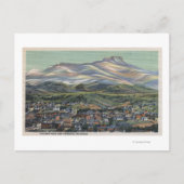 Trinidad, Colorado - Fisher's Peak en City Briefkaart (Voorkant)