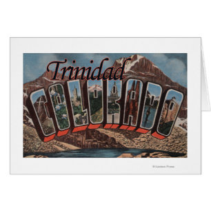 Trinidad, Colorado - grote letterscènes