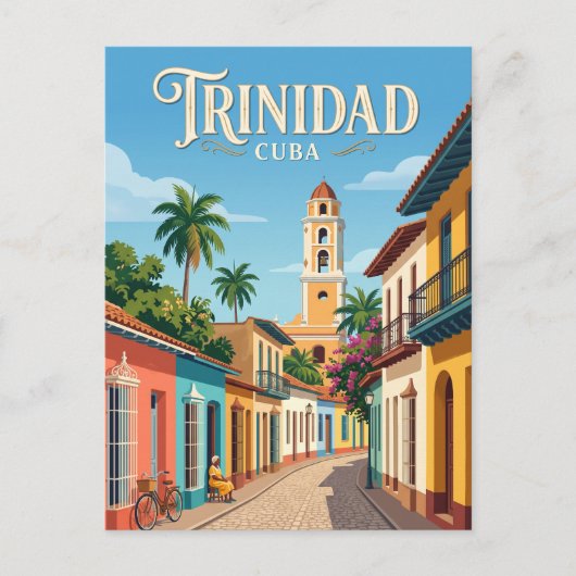 Trinidad Cuba Briefkaart (Voorkant)