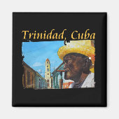 Trinidad Cuba - Cubaanse sigarenkunst Magneet (Voorkant)