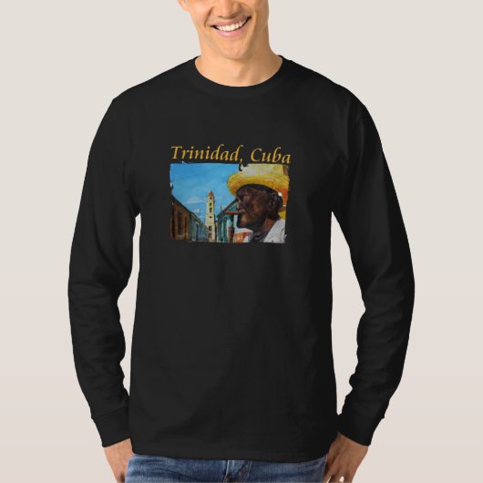 Trinidad Cuba - Cubaanse sigarenkunst T-shirt (Voorkant)