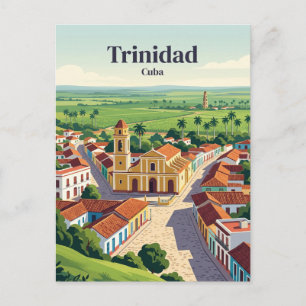 Trinidad en de Valle de los Ingenios Cuba Briefkaart