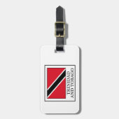 Trinidad en Tobago Bagagelabel (Voorkant verticaal)