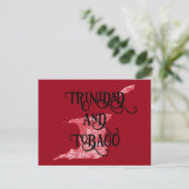 Trinidad en Tobago Briefkaart (Staand voorkant)