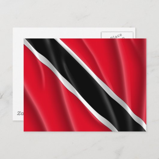 TRINIDAD EN TOBAGO BRIEFKAART (Voorkant / Achterkant)