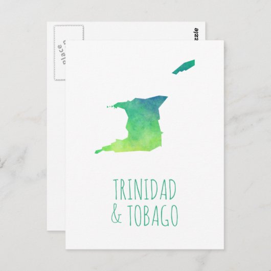Trinidad en Tobago Briefkaart (Voorkant / Achterkant)