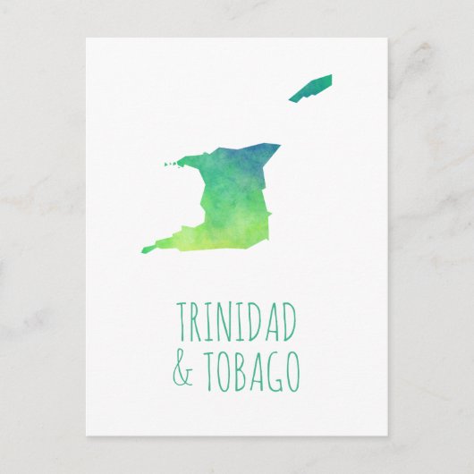 Trinidad en Tobago Briefkaart (Voorkant)