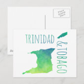 Trinidad en Tobago Briefkaart (Voorkant / Achterkant)
