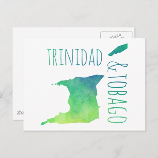 Trinidad en Tobago Briefkaart (Voorkant / Achterkant)