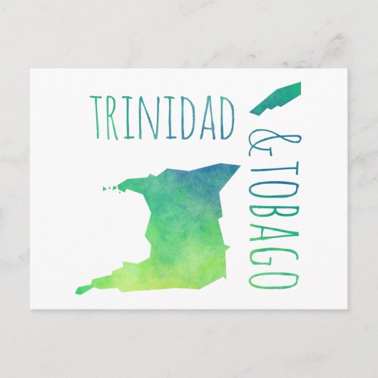 Trinidad en Tobago Briefkaart (Voorkant)