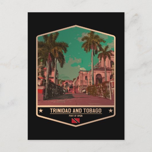 Trinidad en Tobago Briefkaart (Voorkant)