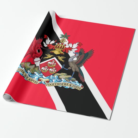 Trinidad en Tobago Cadeaupapier (Uitgerold)