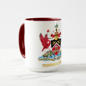 Trinidad en Tobago COA Mok (Voorkant links)