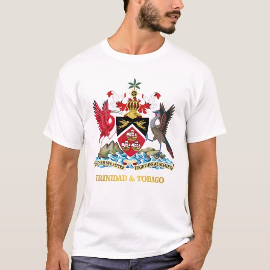 Trinidad en Tobago COA T-shirt (Voorkant)