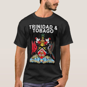 Trinidad en Tobago Crest Trinidad en Tobago Fla T-shirt