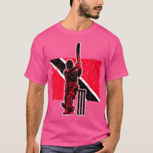 Trinidad en Tobago cricket T-shirt