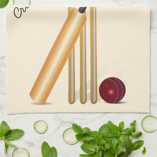 Trinidad en Tobago cricket Theedoek (Gevouwen)