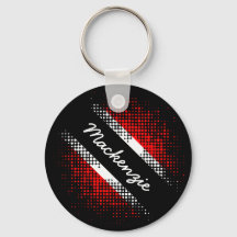 Trinidad en Tobago Dot Pattern met naam