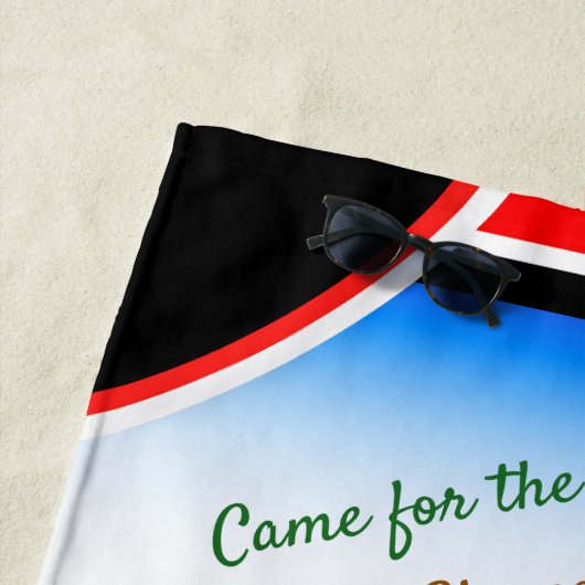 Trinidad en Tobago - eilanden in de zon Strandlaken (In situ)