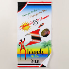 Trinidad en Tobago - eilanden in de zon Strandlaken