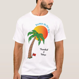 Trinidad- en Tobago-eilanden in de zon T-shirt