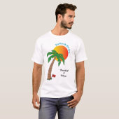 Trinidad- en Tobago-eilanden in de zon T-shirt (Voorkant volledig)