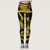 Trinidad en Tobago Emblem Leggings (Voorkant)