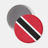 Trinidad en Tobago Flag Magnet (Voorkant / Achterkant)