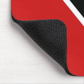 Trinidad en Tobago Flag Mousepad Muismat (Hoek)